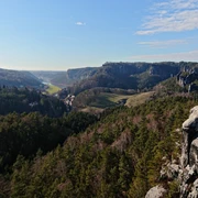 Aussicht vom Gamrig auf Rathen