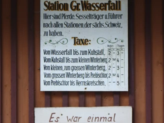 Am Lichtenhainer Wasserfall