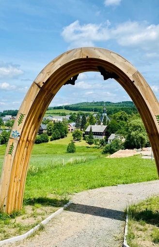BLOCKLINE Portal "Fledermaus" in Seiffen