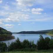 Talsperre Rauschenbach von Neuwernsdorf aus