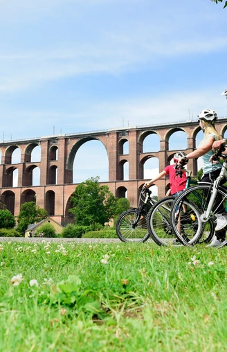 Familienradtour Göltzschtalradweg - Göltzschtalbrücke