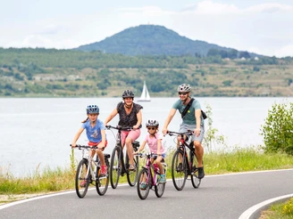 Görlitz Berzdorfer See Radfahrer