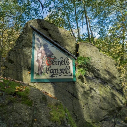 Teufelskanzel bei Jocketa / Vogtland