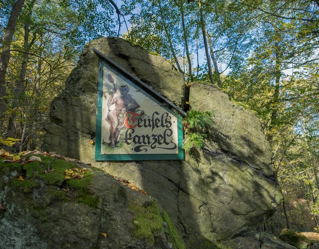 Teufelskanzel bei Jocketa / Vogtland