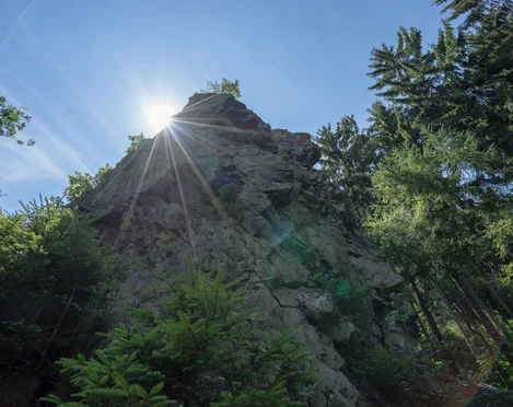 Teufelskanzel bei Greiz