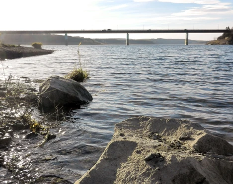 Ausblick Zeulenrodaer Meer nahe Bio-Seehotel