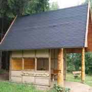 Fischerhütte am Zeulenrodaer Meer
