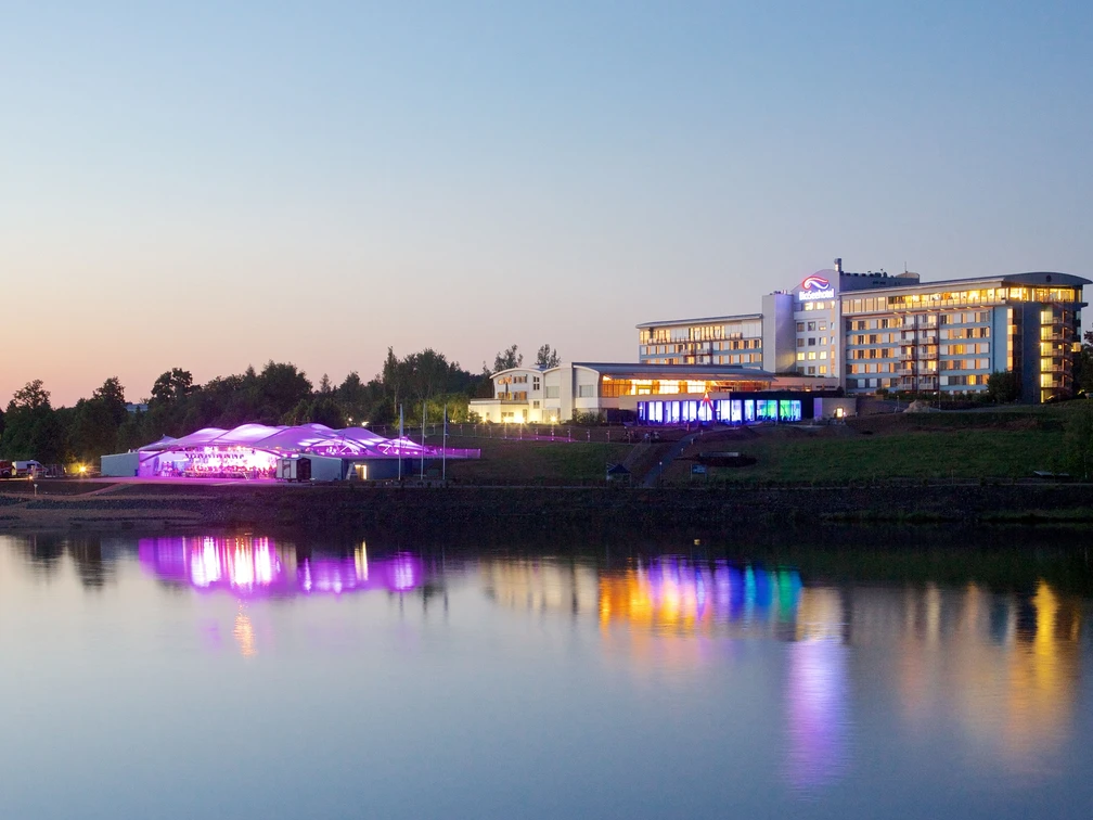 Seestern Panorama-Bühne am Bio-Seehotel