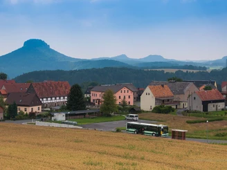 Blick vom Aussichtsturm in Rathmannsdorf