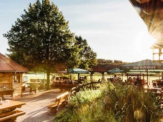 Restaurant Mühlenstube mit Biergarten am Erlebnishotel Zur Schiffsmühle in Grimma