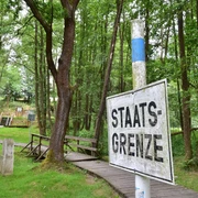Staatsgrenze Tschechische Republik - Bundesrepublik Deutschland im Dreiländereck Sachsen-Bayern-Böhmen