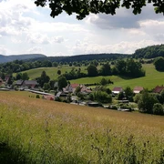 Blick über Cunnersdorf