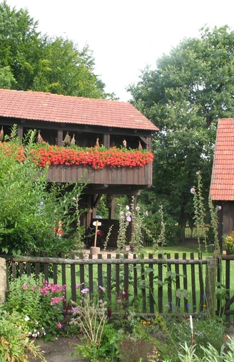 Museum mit Garten im Erlichthof Rietschen