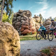 Eines des RockHead's: Die Kelchsteine im Zittauer Gebirge