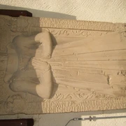 alte Grabplatte Friedhof Leubnitz