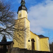 Kirche in Hohndorf - Westansicht
