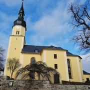 Evangelische Kirche Hohndorf bei Greiz - Ansicht von Süden