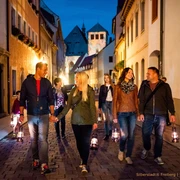 Romantische Laternenwanderung
