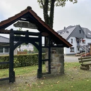 Dorfplatz in Buke Dorfplatz in Buke