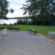 Grillplatz Salzgittersee an der Schutzhütte beim Tauchereinstieg
