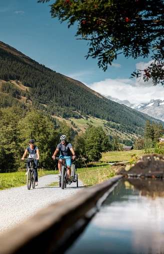 Radwege für Familien