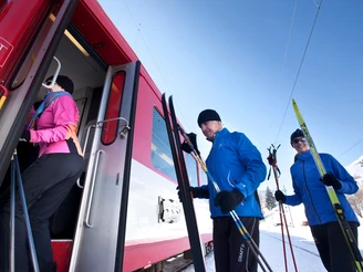 MGBahn Benutzung ist im Loipentarif inkludiert
