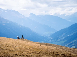 Aussicht über das Hochtal Goms