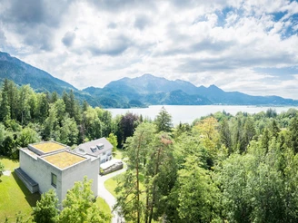 Franz Marc Museum in Kochel am See mit Museumspark