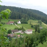 Blick ins Christophstal mit Bärenschlössle