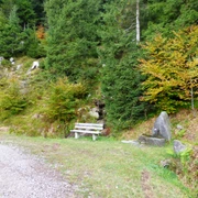 Die Rench-Quelle mit Brunnen am Renchtalsteig