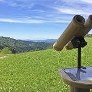 Aussicht am Harkhof in Richtung Vogesen