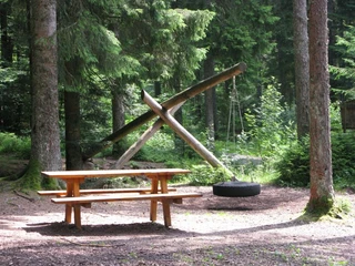 Der Spielplatz Hüttenteich