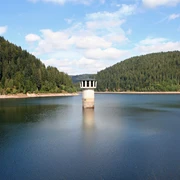 Der Trinkwasserstausee Kleine Kinzig