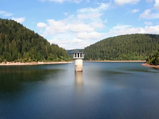Der Trinkwasserstausee Kleine Kinzig