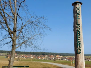 Blick auf Igelsberg bei der Rappenhütte
