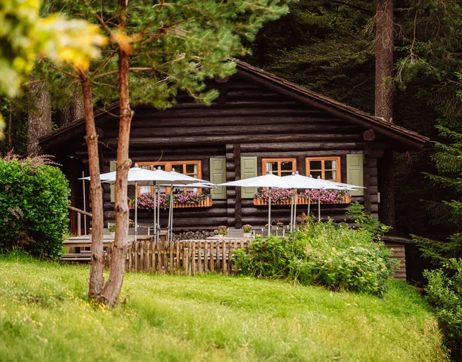 Blockhütte in Tonbach