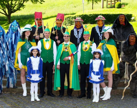 Narrengruppen in Bad Peterstal