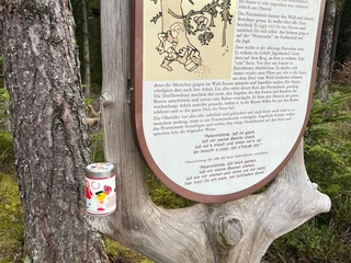 Gipfeldose am Petermännle