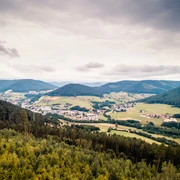 Ausblick von der Zimmerplatzhütte