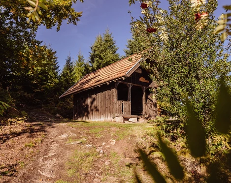 Die Walterhütte im Baiersbronner Ortsteil Obertal