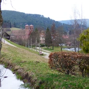 Klosterkirche und Kurpark