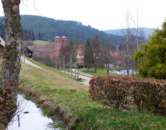 Klosterkirche und Kurpark