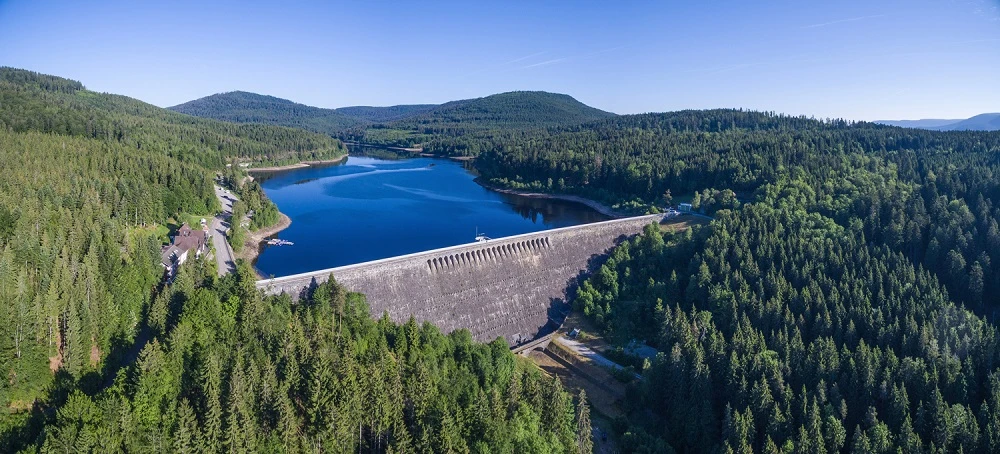 Schwarzenbachtalsperre bei Forbach