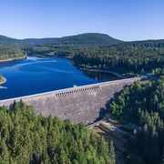 Schwarzenbachtalsperre bei Forbach