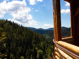 Aussichtspavillon am Burgbachfelsen