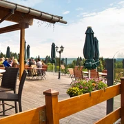 Terrasse Kniebis-Hütte