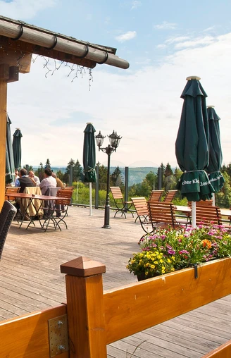 Terrasse Kniebis-Hütte