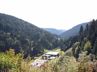 Blick vom Staudamm ins Tal der Kleinen Kinzig