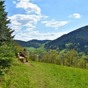 Auf dem Guck a mol Wegle