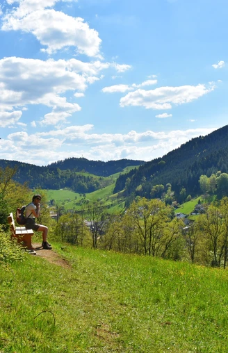 Auf dem Guck a mol Wegle